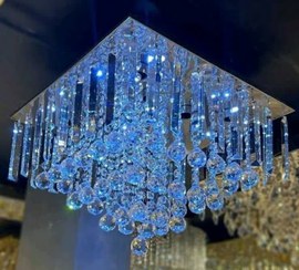 تصویر لوستر سقفی مدل کاردی و گوی (20*20) Cardi and ball chandelier Cardi and ball chandelier