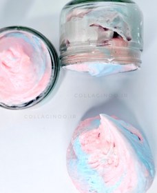 تصویر صابون خامه ای بابل گامی ۱۲۰ گرمی Bubble gum whipped soap