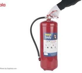 تصویر کپسول آتش نشانی پودری پارسا 12 کیلوگرمی ا Parsa Powder Fire Extinguisher 12 Kg Parsa Powder Fire Extinguisher 12 Kg