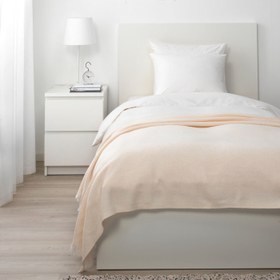 تصویر پتو و رو انداز خاکستری ایکیا مدل INGRUN سایز 130x170 