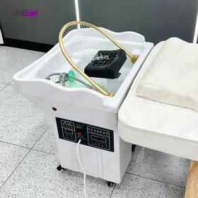 تصویر سرشور اسکالپ حرفه ای آب سرد و گرم مخزن دار 60 لیتری 