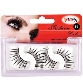 تصویر مژه مصنوعی نیمه E105-F7 ورژن Vergen E105-F7 Eyelash