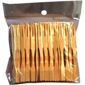 تصویر چنگال یکبار مصرف HF-905 بسته ۱۰۰ عددی 