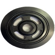 تصویر پولی تسمه دینام سر میل لنگ ۶ شیار شاهین اتومات سایپا یدک 