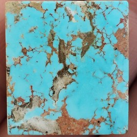 تصویر نگین فیروزه نیشابور سایز 19×21 کدF020 