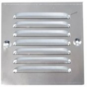 تصویر دریچه (در ، درپوش ) تامین ( تهویه ) هوا فلزی سایز 15 سانتی متر 