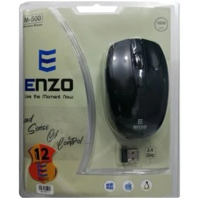 تصویر موس بیسیم enzo m-500 wireless mouse enzo m-500