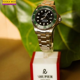 تصویر ساعت مردانه رولکس ساب مارینر سبز -ROLEX - M092117 