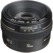 تصویر لنز دوربین کانن مدل EF 50mm F/1.4 USM ا Canon EF 50mm F/1.4 USM Lens Canon EF 50mm F/1.4 USM Lens