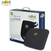 تصویر پشت کمری طبی hooshmand office lumbar seat support