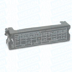 تصویر جعبه فیوز نیسان 