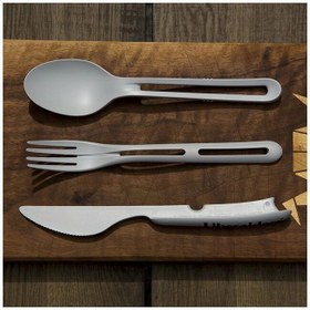 تصویر ست قاشق و چنگال چاقو سفری PRO COOK ایکیا Ikea PRO COOK travel knife and fork set