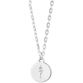 تصویر گردنبند نقره رز NSi-1057