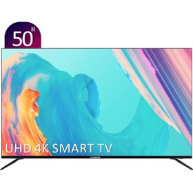 تصویر تلویزیون UHD 4K هوشمند ایکس‌ویژن سری 7 مدل XCU735 سایز 50 اینچ 