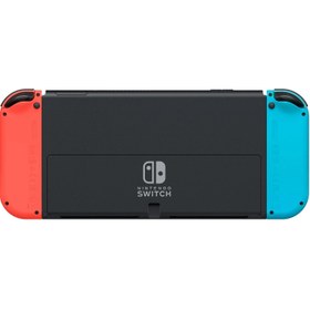 تصویر کنسول بازی قابل حمل نینتندو سوئیچ مدل اولد قرمز-آبی Nintendo Switch Lite Blue and Neon Red