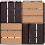 تصویر کفپوش تایل طرح چوب سایز ۳۰*۳۰ 