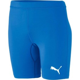تصویر شلوارک ورزشی مردانه آبی برند puma 