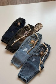 تصویر شلوار جین نقلی 