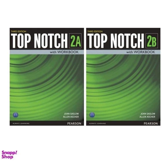 خرید و قیمت کتاب Top Notch 2 اثر Joan Saslow and Allen Ascher انتشارات