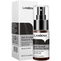 تصویر اسپری تقویت و رشد مو لانبنا حجم ۲۰ میلی لیتر 