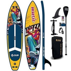 تصویر پدل برد Music 1 برند E-SUP 