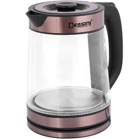 تصویر کتری برقی دسینی مدل DS31SS گنجایش ۲.۲ لیتر با LED 