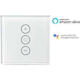 تصویر کنترلر پرده هوشمند وای فای WiFi Curtain Switch 