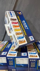 تصویر وی پروتئین ساشه ای westpharma وی پروتئین ساشه ای ۵۶ عددی