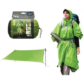 تصویر پانچو سبز سی تو سامیت مدل Nylon Tarp Poncho 