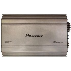 تصویر آمپلی فایر مکسیدر مدل BM405 - فروشگاه اینترنتی بازار سیستم ا MaxeederBM405 Car Amplifier MaxeederBM405 Car Amplifier