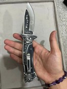 تصویر چاقوی سفری کلمبیا تیغه فولاد طرحدار 