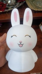 تصویر آباژور سیلیکونی خرگوش شارژی 