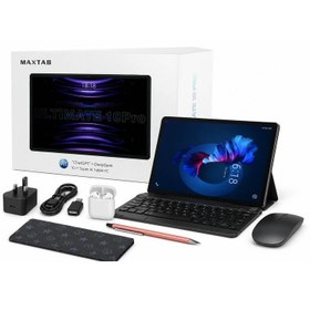 تصویر تبلت لپتاپی Maxtab Ultimate 10 Pro سایز ۱۰.۱ اینچ حافظه ۵۱۲ گیگابایت رم ۱۶ گیگابایت ۵G 