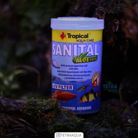 تصویر نمک آکواریوم تروپیکال Sanital Tropical 100ml 