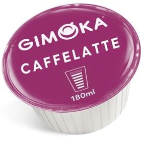 تصویر کپسول قهوه جیموکا کافه لته «دولچه گوستو» | Gimoka Caffè Latte, Dolce Gusto 