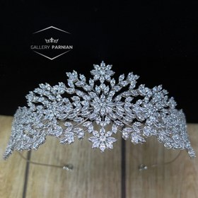 تصویر تاج عروس کد 893 bridal crown