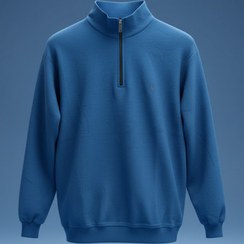 تصویر پلیور نیم زیپ سلانیک مردانه کد 055851 