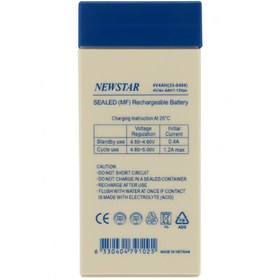 تصویر باتری Newstar مدل 4V 4A 
