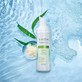 تصویر فوم شستشو مات کننده صورت Avon مدل نوترا افکت حجم 150 میلی‌لیتر 