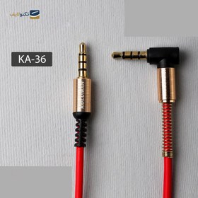 تصویر کابل AUX کلومن مدل KA-36 طول 1 متر Koluman KA-36 AUX Cable 1M