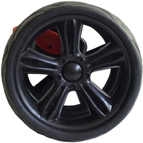 تصویر چرخ جلو کامل کالسکه مدل ۲۳۵ و ۳۱۹ مشکی 