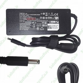 تصویر شارژر لپ تاپ دل 19.5 ولت 4.62 آمپر Adapter Dell New Pin 