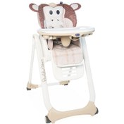 تصویر صندلی غذای کودک قهوه ای چیکو مدل Polly 2 Start Baby - زمان ارسال 15 تا 20 روز کاری 