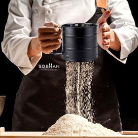 تصویر الک چرخشی استیل (مشکی) 