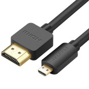تصویر کابل تبدیل HDMI به Micro HDMI یوگرین HD127 مدل 30102 طول 1.5 متر ا UGREEN 30102 Micro HDMI to HDMI Cable UGREEN 30102 Micro HDMI to HDMI Cable