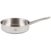 تصویر تابه تکدسته پارس استیل کف سه لایه (سایز 24) Parssteel 240 Steel one-Handle Pan 24