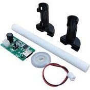 تصویر ماژول بخار سرد پیزو با ورودی USB + ظرف شیشه ای هدیه 