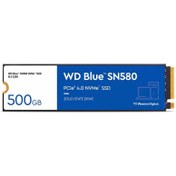 تصویر SSD Western Digital 500GB WD Blue SN580 ا هارد اس اس دی SN580 500GB هارد اس اس دی SN580 500GB