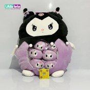 تصویر عروسک کرومی بچه دار سایز ۵۰ سانتیمتر 