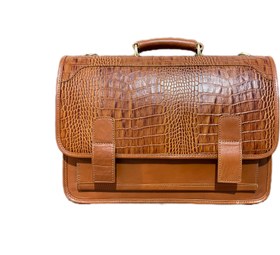 تصویر کیف اداری چرم 